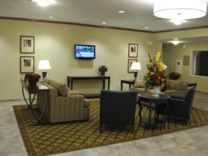 Lobby at Candlewood Suite, ND by APPRO & Real Builders