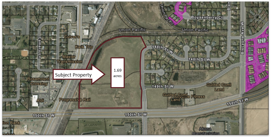 Commercial Land Site in MN available now for purchase