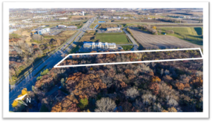 Interstate Commercial Land Site - Arial 2
