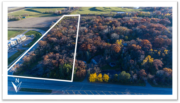 Interstate Commercial Land Site - Arial 3