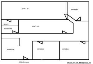 100 Oak Ave SW Montgomery - Floor Plan