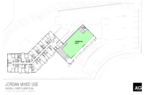 Jordan Apartments Commercial Space - floor plan