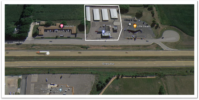 storage building and c-store aerial image hampton mn